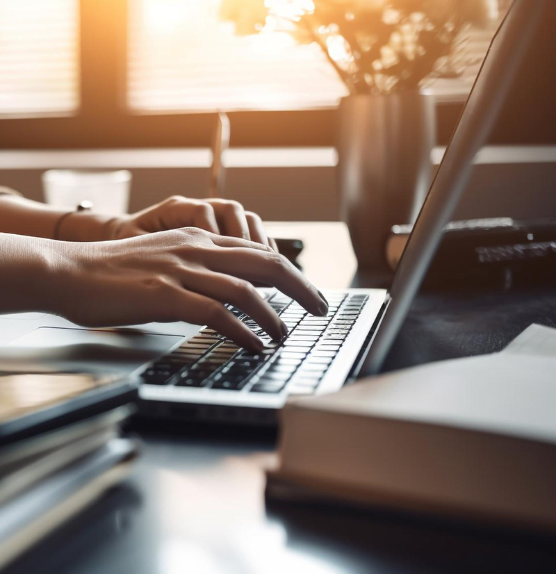 AI media blogging and digital content creation